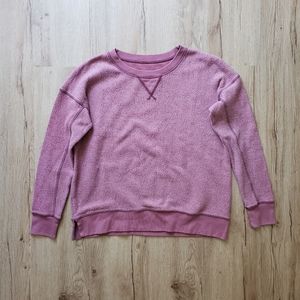 American Eagle Inside-Out Sweater